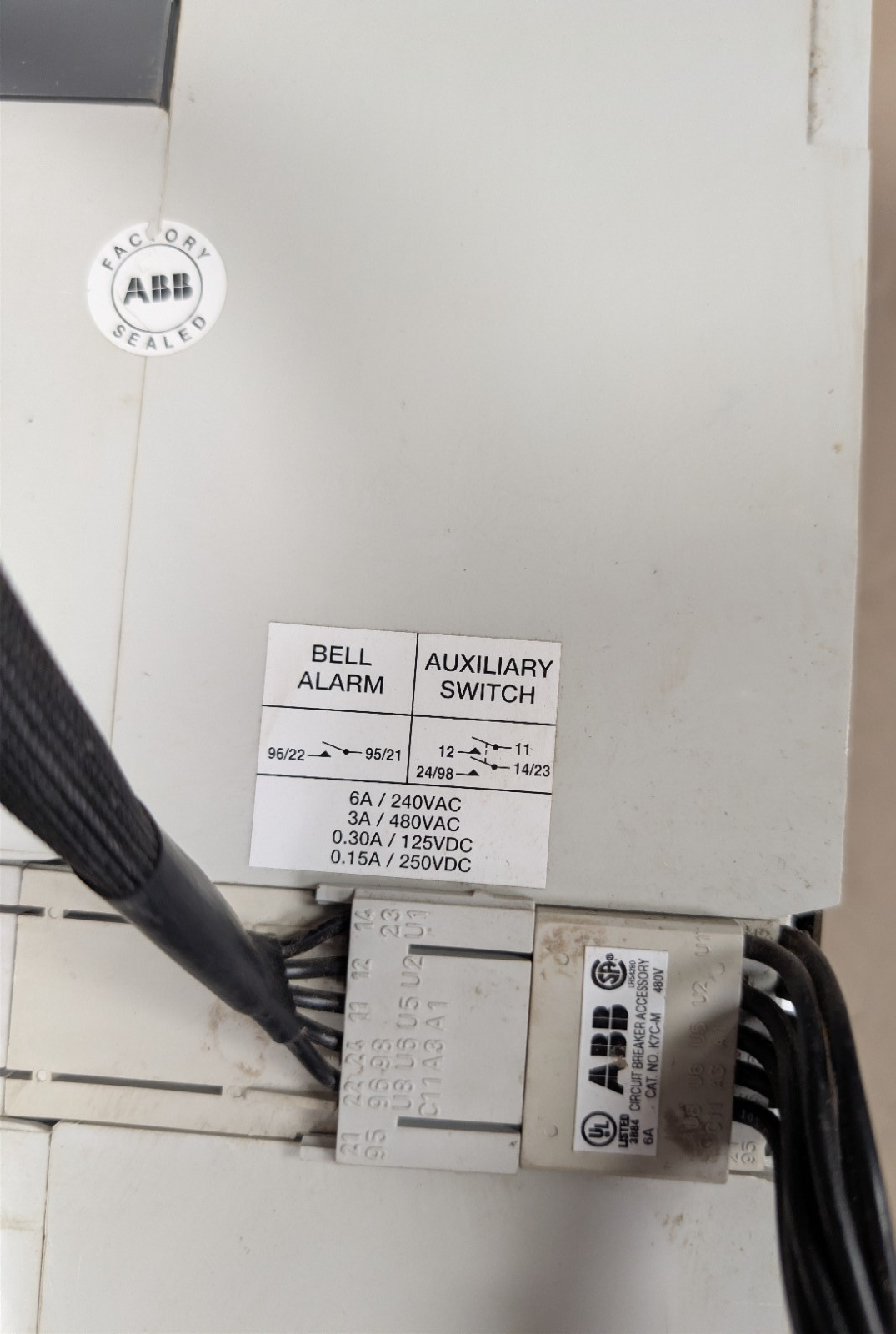 ABB SACE S7, 1200 amp. 600volt, Circuit Breaker with K7M2 Motor Operator, Used