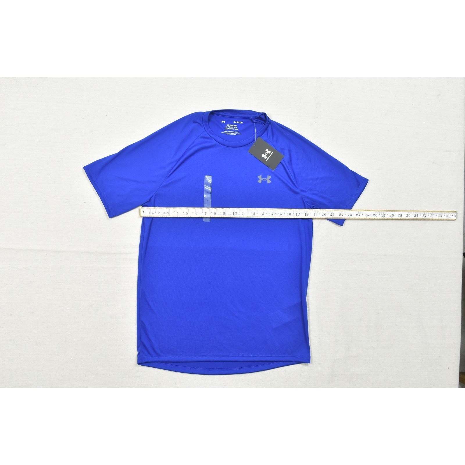 NEW Under Armour UA Tech 2.0 Short Sleeve T-Shirt Loose Fit Blue Size Small gallery