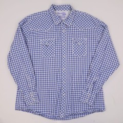 WRANGLER 20X COMPETITION Men’s Shirt Long Sleeve . Size: XXL. Multicolor plaid