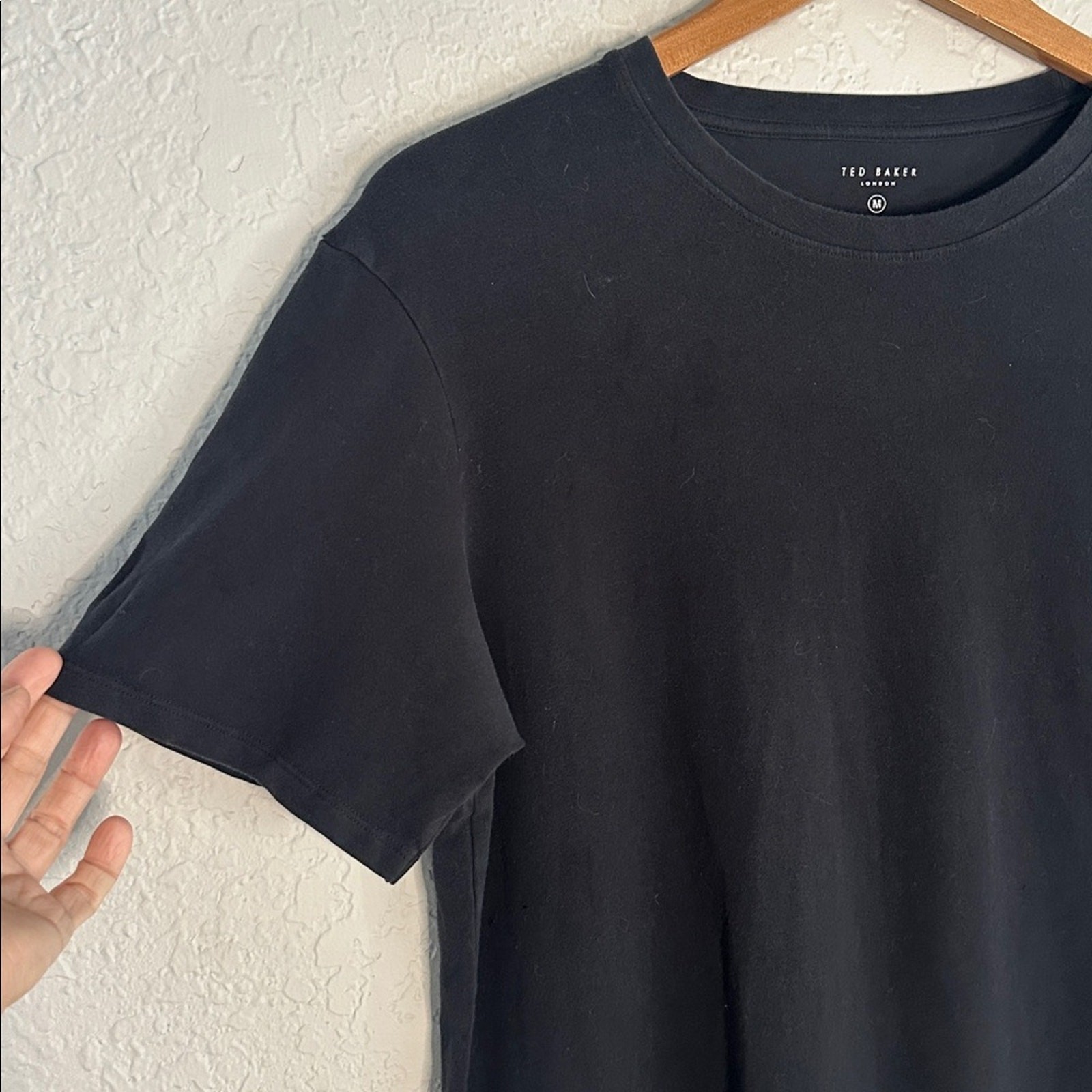 Ted Baker London Black Men’s Short Sleeve Tee T-Shirt Medium Basic Capsule gallery