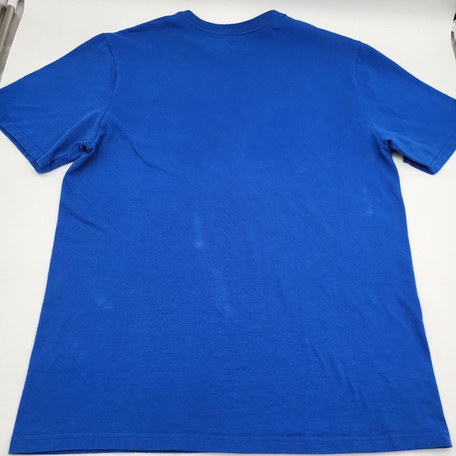 Vintage Russell Jerzees Classic Ringspun Cotton Blue T-Shirt Size Medium gallery