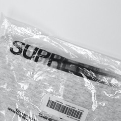NWT Supreme NY SEALED Motion Logo Cotton T-Shirt Gray Men’s M DS SS20 AUTHENTIC