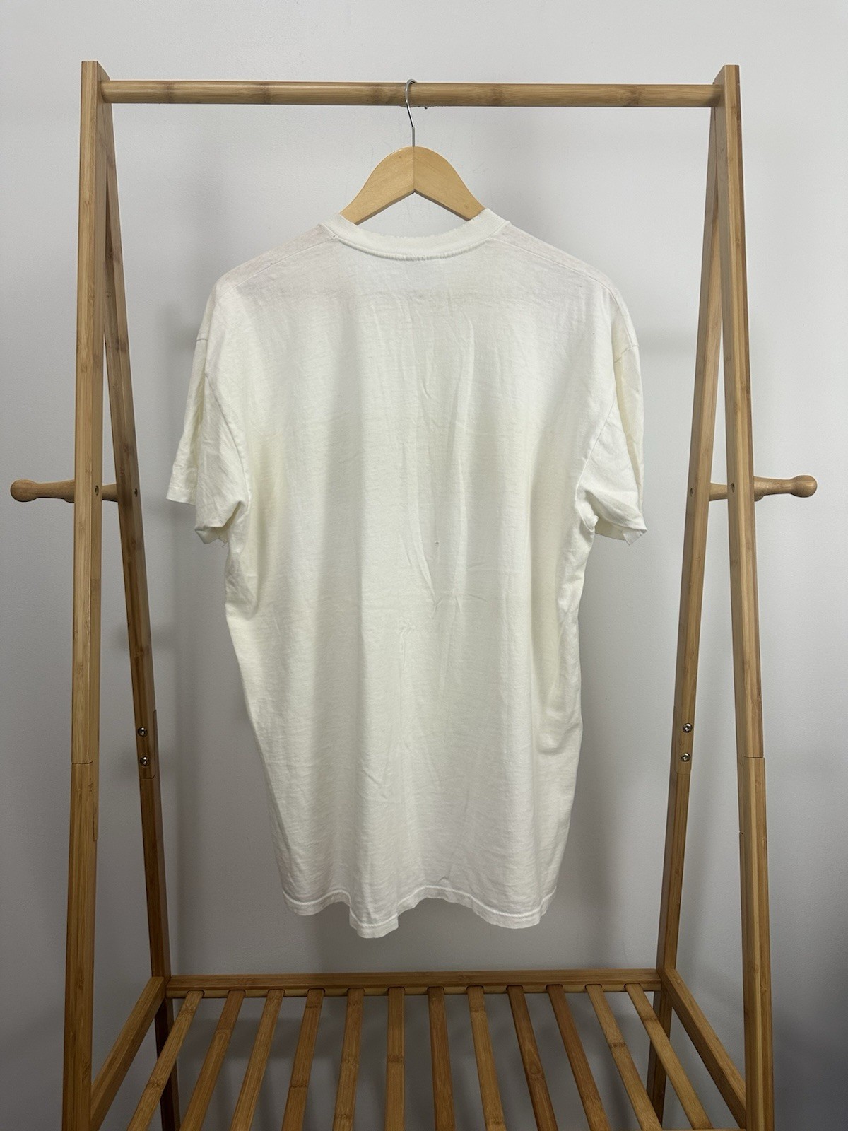 VTG 80s The Biking Revolution Cycling Art Distressed Worn Stedman T-Shirt XL gallery