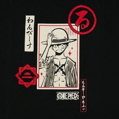 One Piece T-Shirt Men’s Monkey D. Luffy Design Short Sleeve Tee