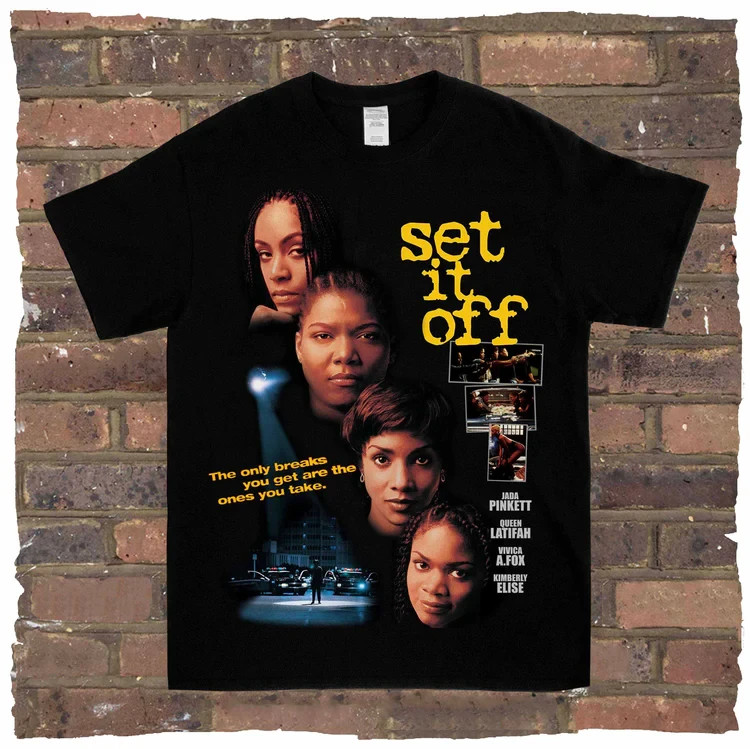 Set it off tshirt reprint_ vintage movie tshirt