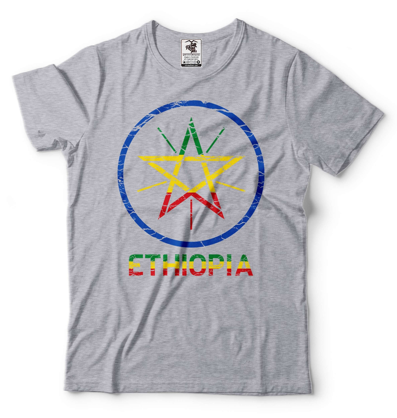 Mens Ethiopia shirt Ethiopian Shirt Ethiopian Gifts Ethiopia Patriotic Flag Tee gallery