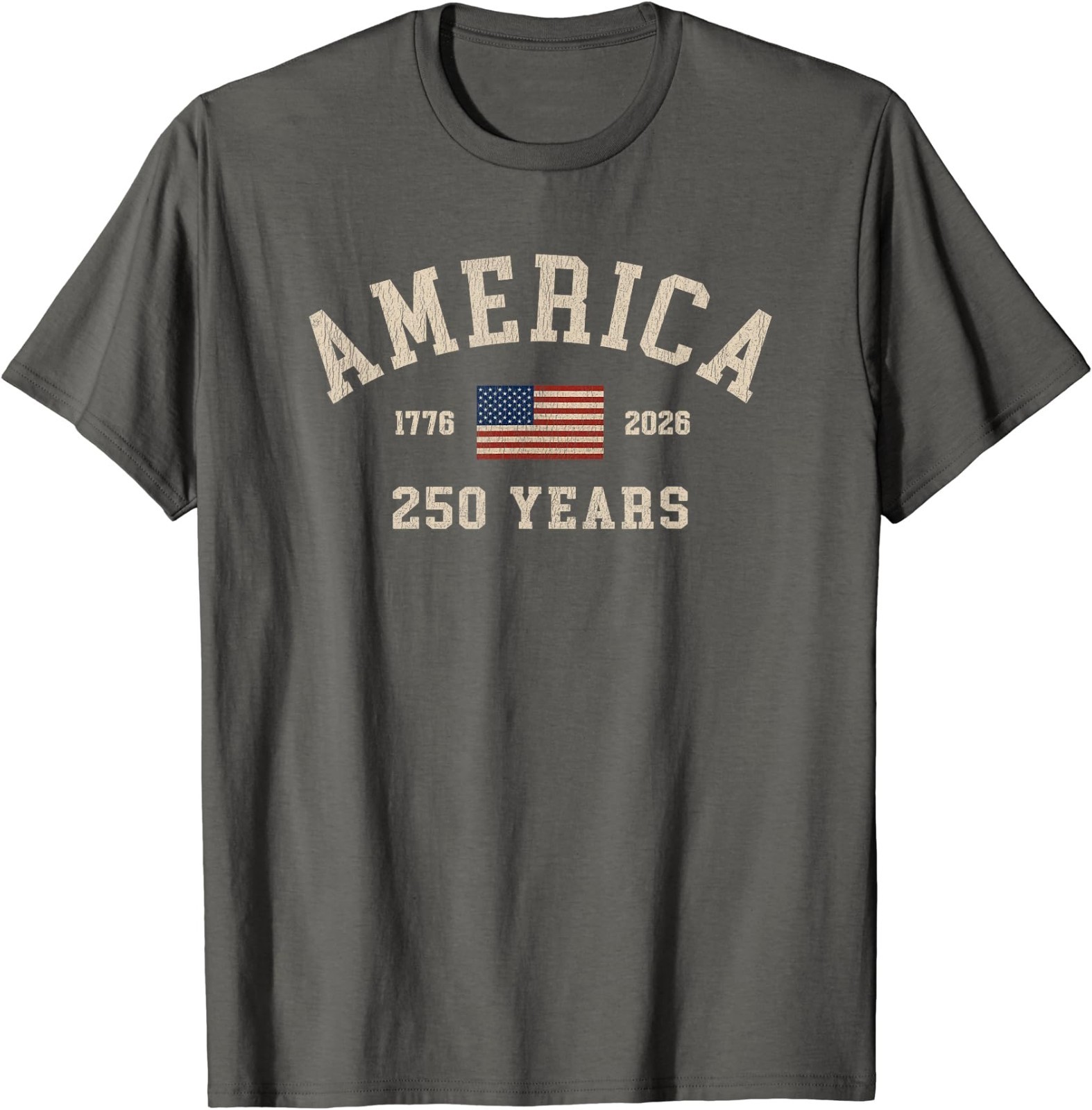 America 250 Years USA United States Flag July 4th 2026 1776 T-Shirt gallery