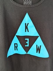 Krew Tank Top Triangle Graphic Mens Large Sleeveless Shirt Skateboard Cotton