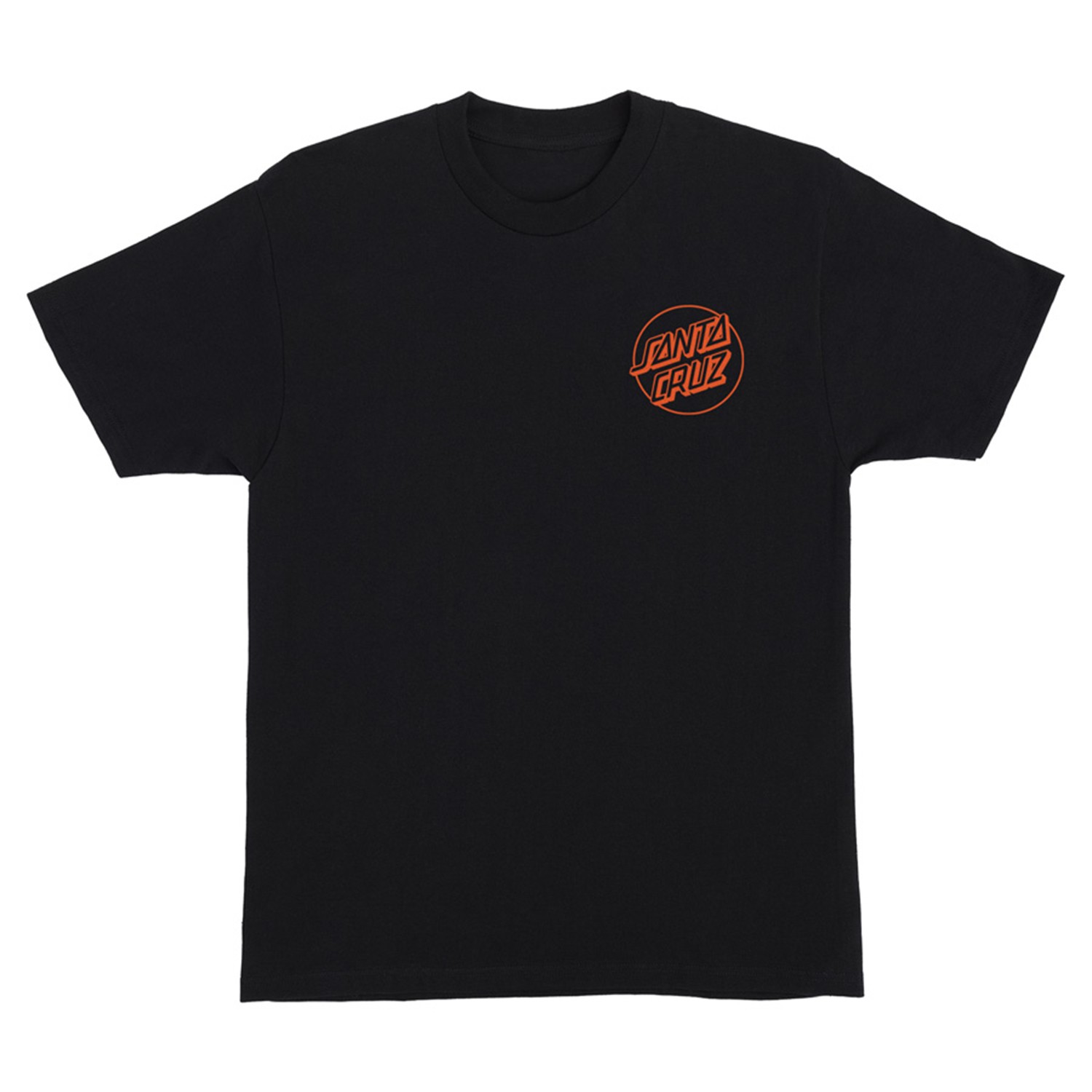 Santa Cruz Skateboards Shirt Opus Dot Black/Orange gallery