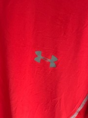 Under Armour Compression T-shirt Raid Training | Men’s | Red/Grey | Medium