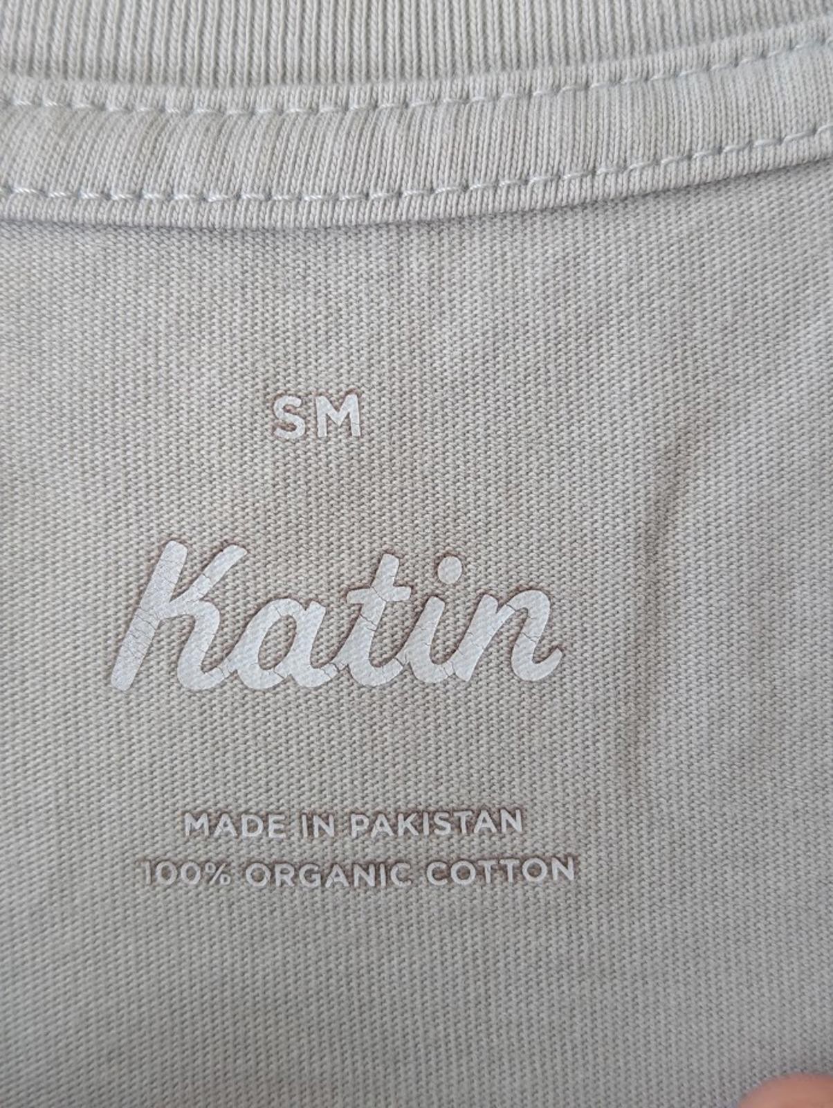 Katin Kanvas Surf Organic Cotton T-Shirt Small Cream Vintage 54 Cali Surf Style gallery