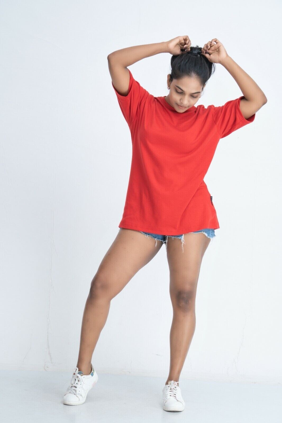 Unisex Men's Women's Red Cotton Oversize T-Shirt XXL 2XL MCWOLCOTT SRI LANKA gallery