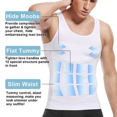 Men’s Cool Dry Short Sleeve Compression Shirts Sports Baselayer Workout Tank Top