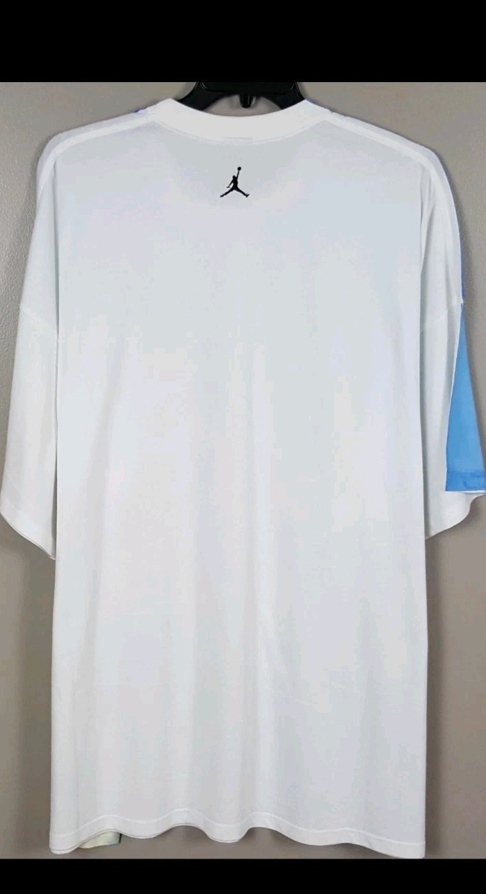 NIKE AIR JORDAN JUMPMAN FLIGHT SHIRT ALL OVER PRINT BLUE RARE 108974 100 3XL gallery