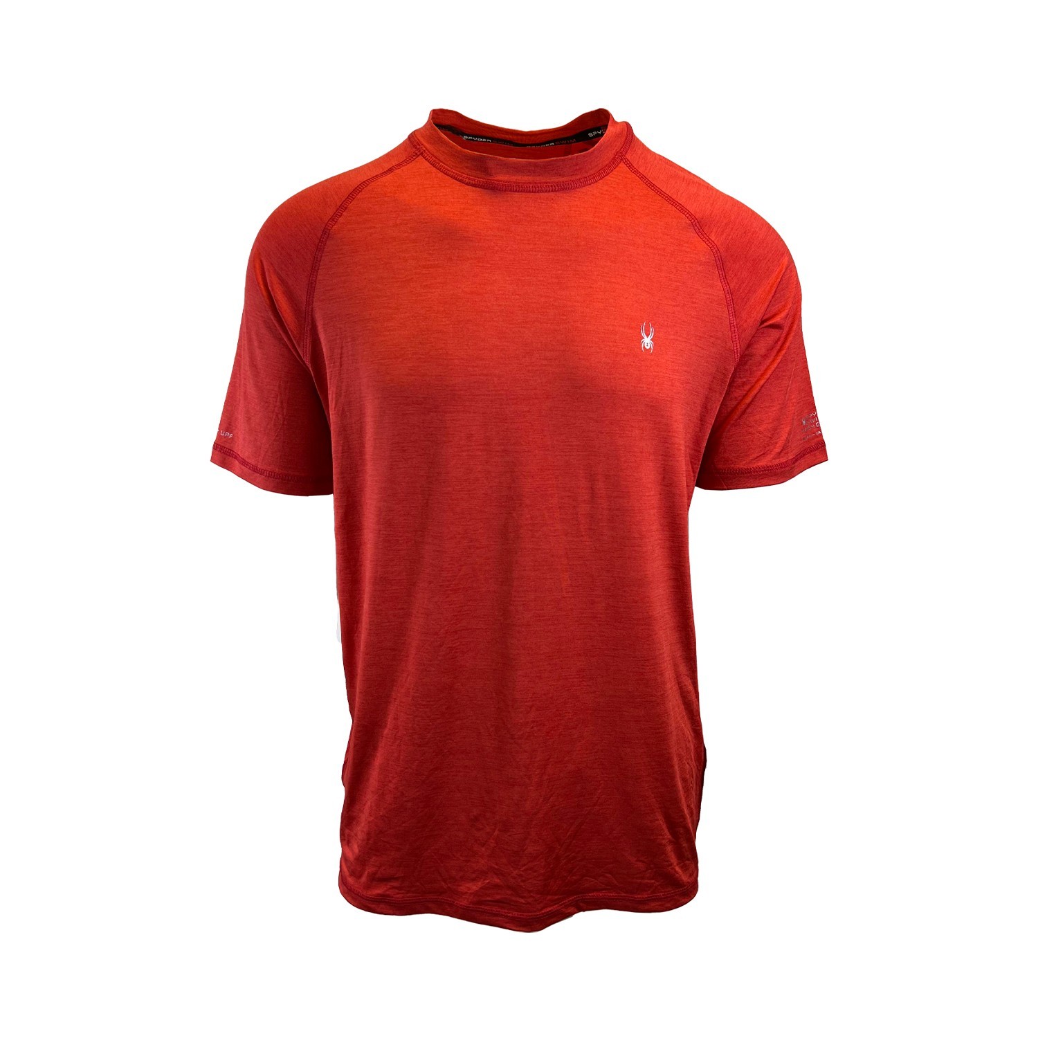 Spyder Swim Men's Solid T-Shirt Rashguard Quick Dry UPF Lightweight Hybrid S/S gallery