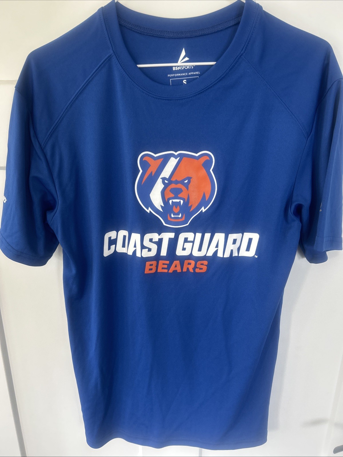 USCG U.S. Coast Guard Bears Royal Blue Shirt Sleeve Pullover BSNSPORTS Apparel