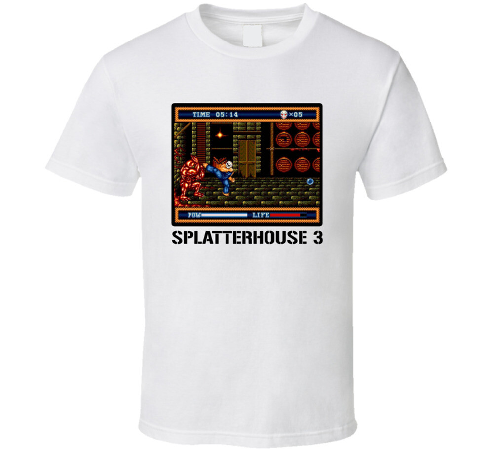Splatterhouse 3 Video Game Classic Retro Fan T Shirt gallery
