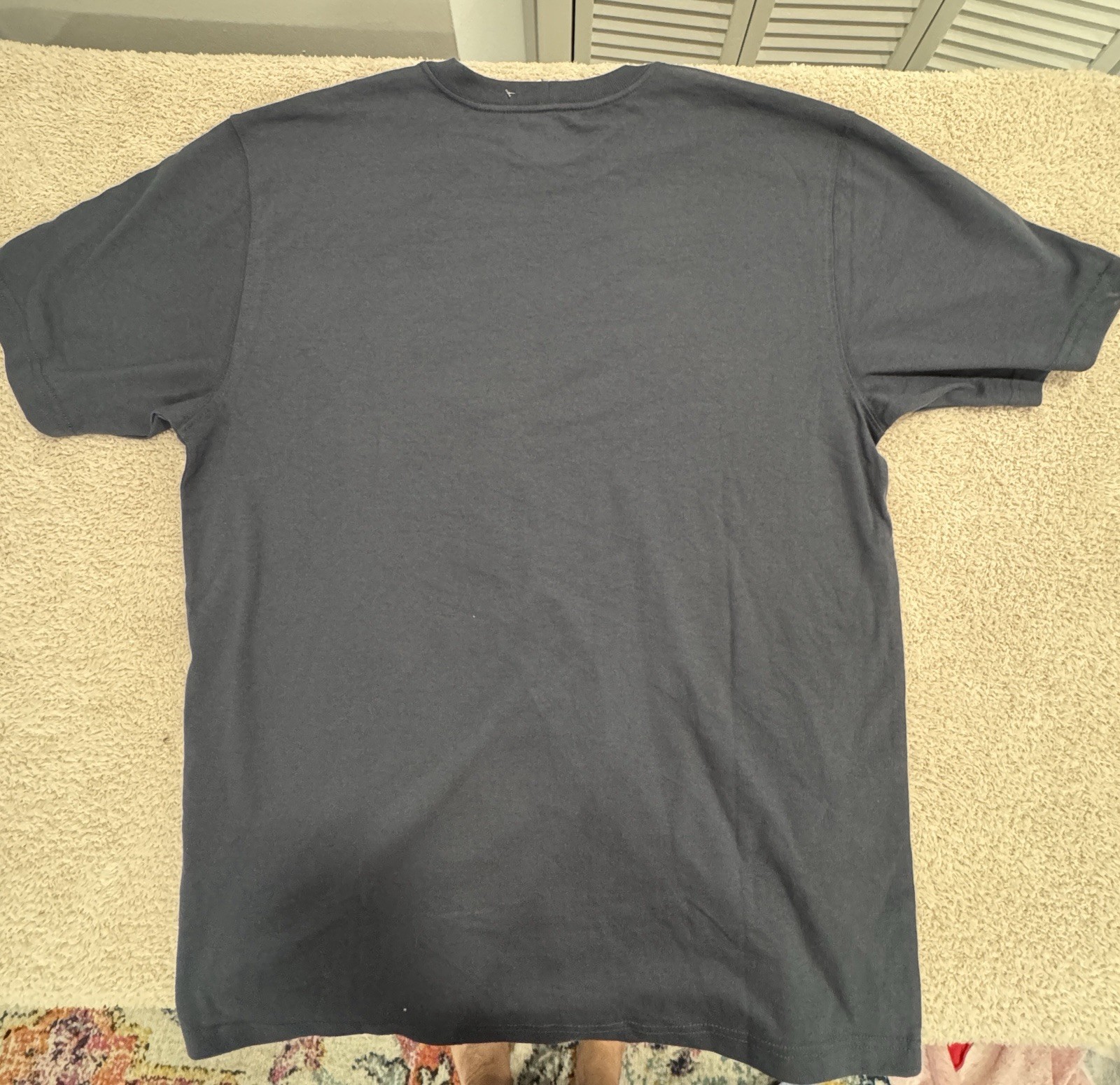 Carhartt NWT K87-M Men's Loose Fit Pocket Cotton Crew Neck T-Shirt M Blue gallery