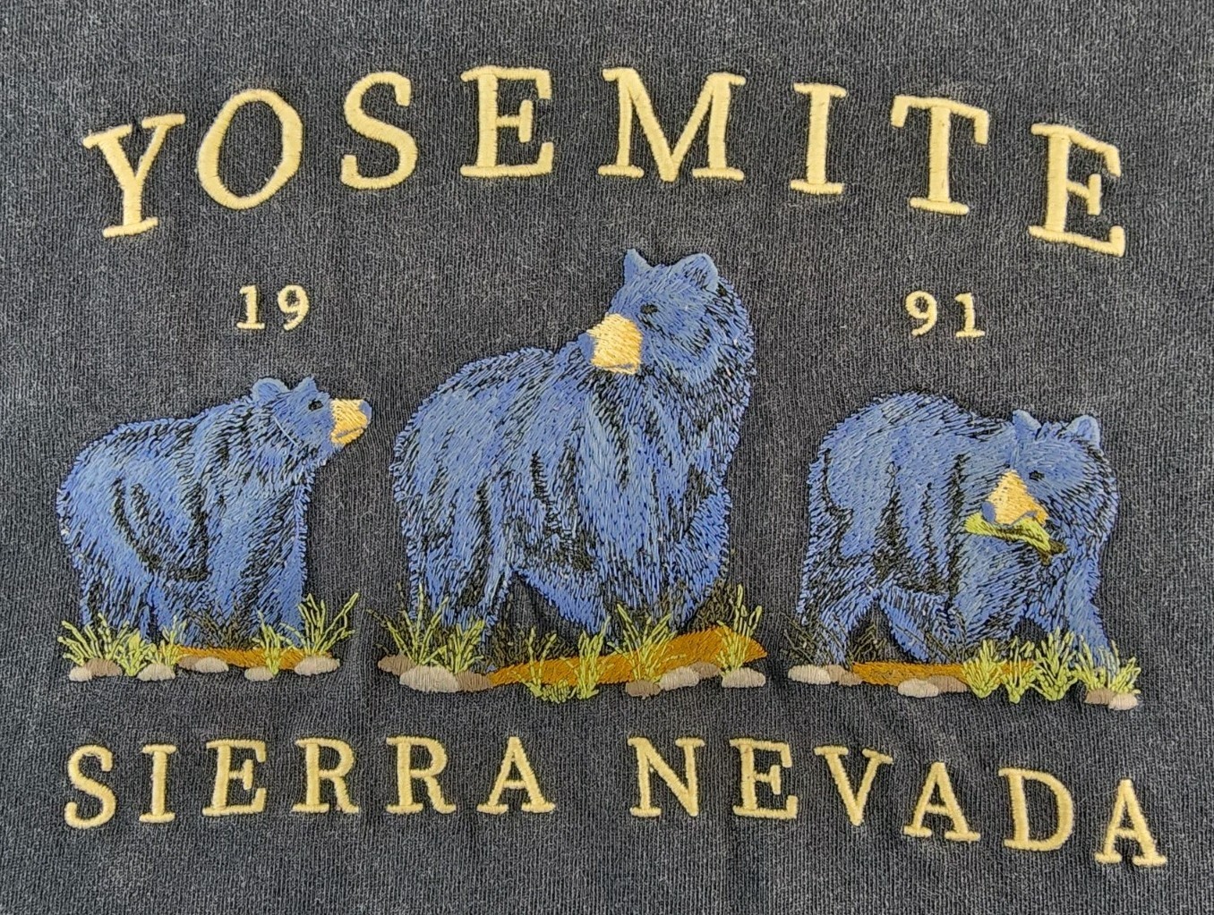 VINTAGE Yosemite Sierra Nevada Shirt Mens Extra Large Bear John Galt Adult A38 gallery