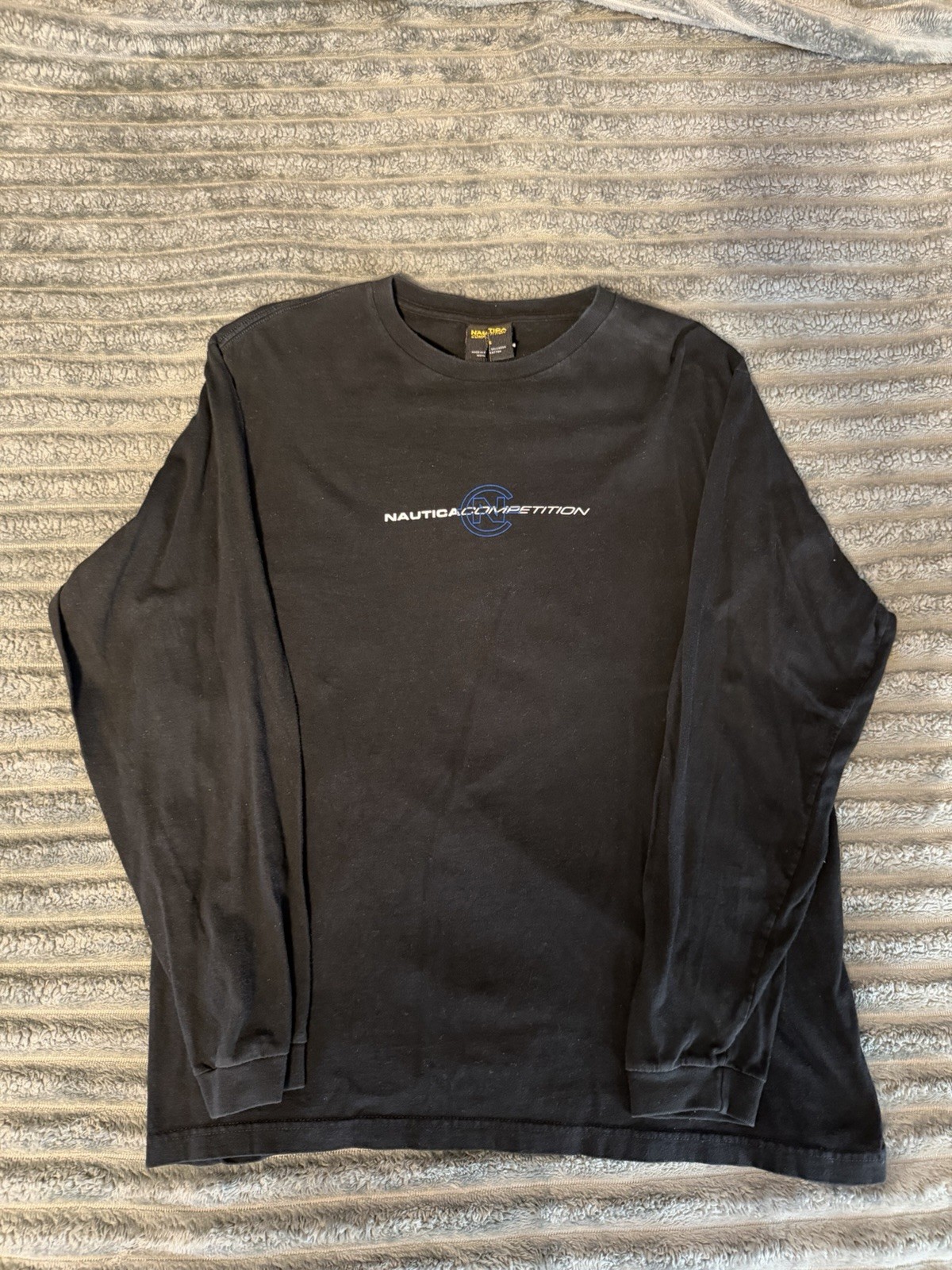 Nautica Competition Men’s Long Sleeve T Shirt Size Small