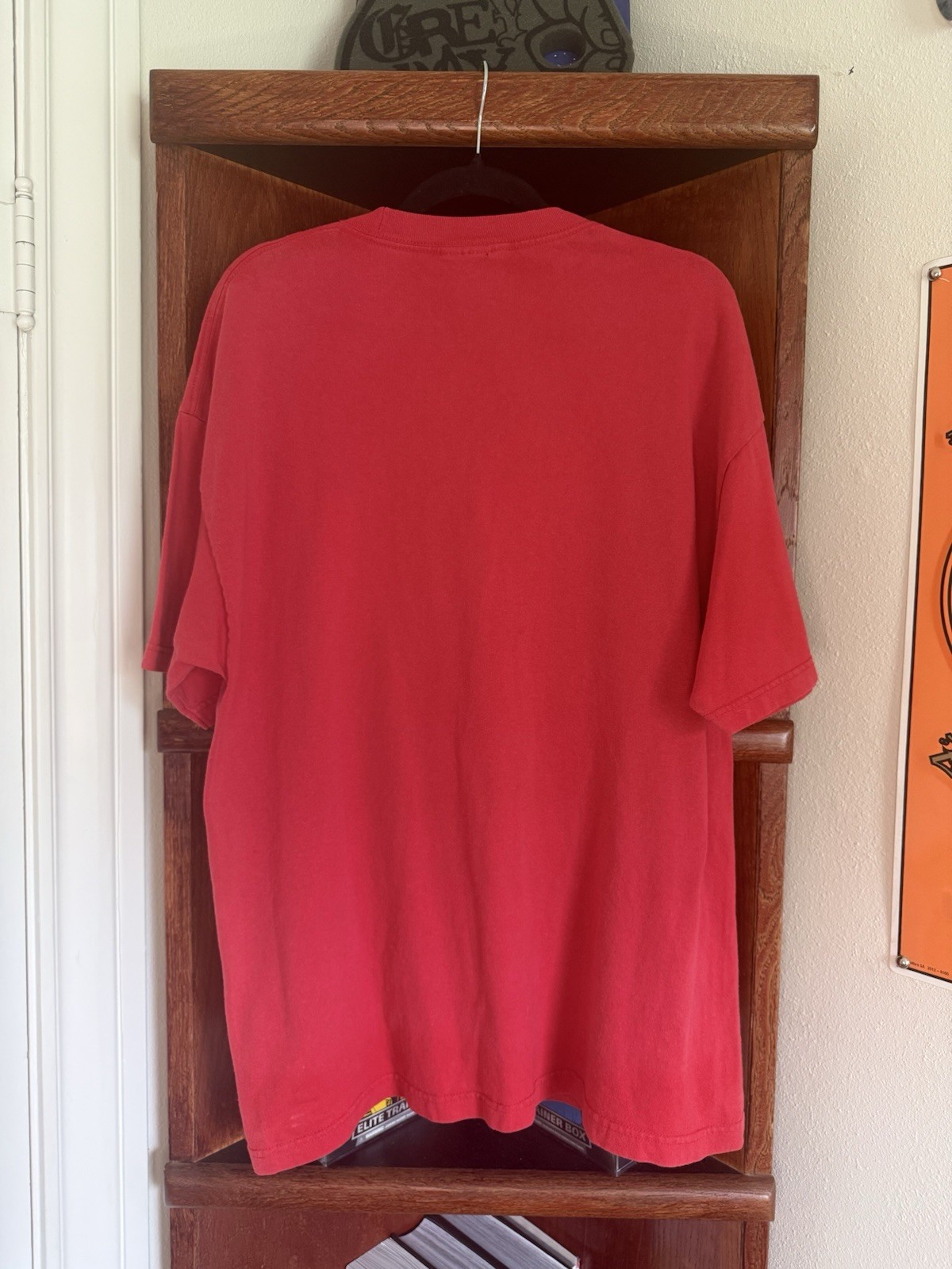 Vintage Y2k Wolverine Marvel X Men Red Graphic T-Shirt Size XL 2002 gallery