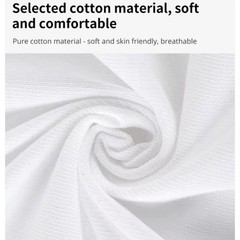 1-3 Pack Men 100% Cotton Tagless Ribbed Tank Top A-Shirt Wife Beater Undershirt