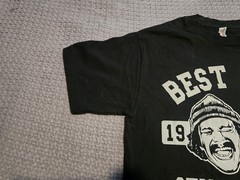 CHEECH & CHONG BEST BUDS STICK TOGETHER TEE SHIRT BLACK SMALL 1978 T SHIRT