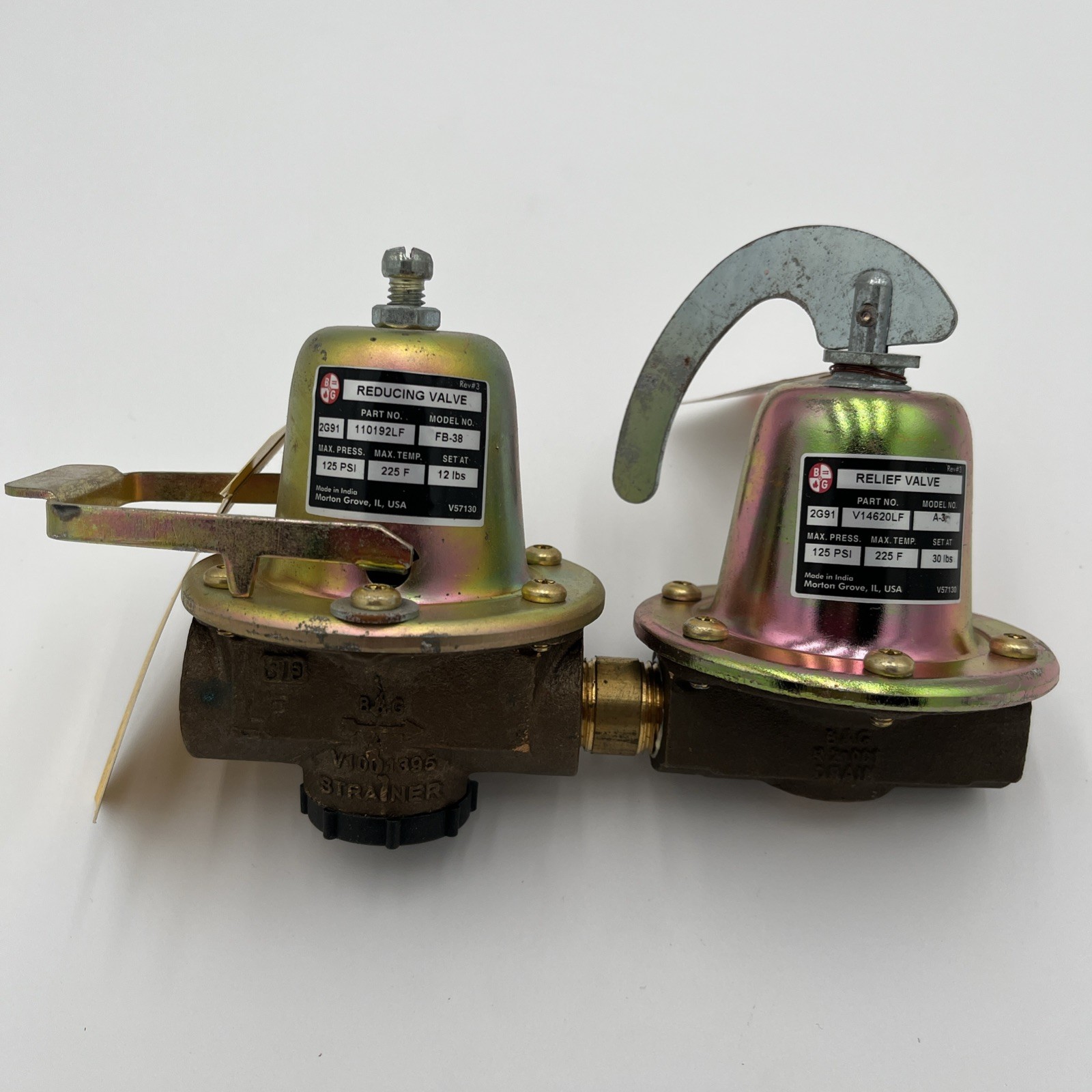 BRAND NEW!!! Bell & Gossett F-3 Dual Unit Valve With Fast Fill Features 110197LF
