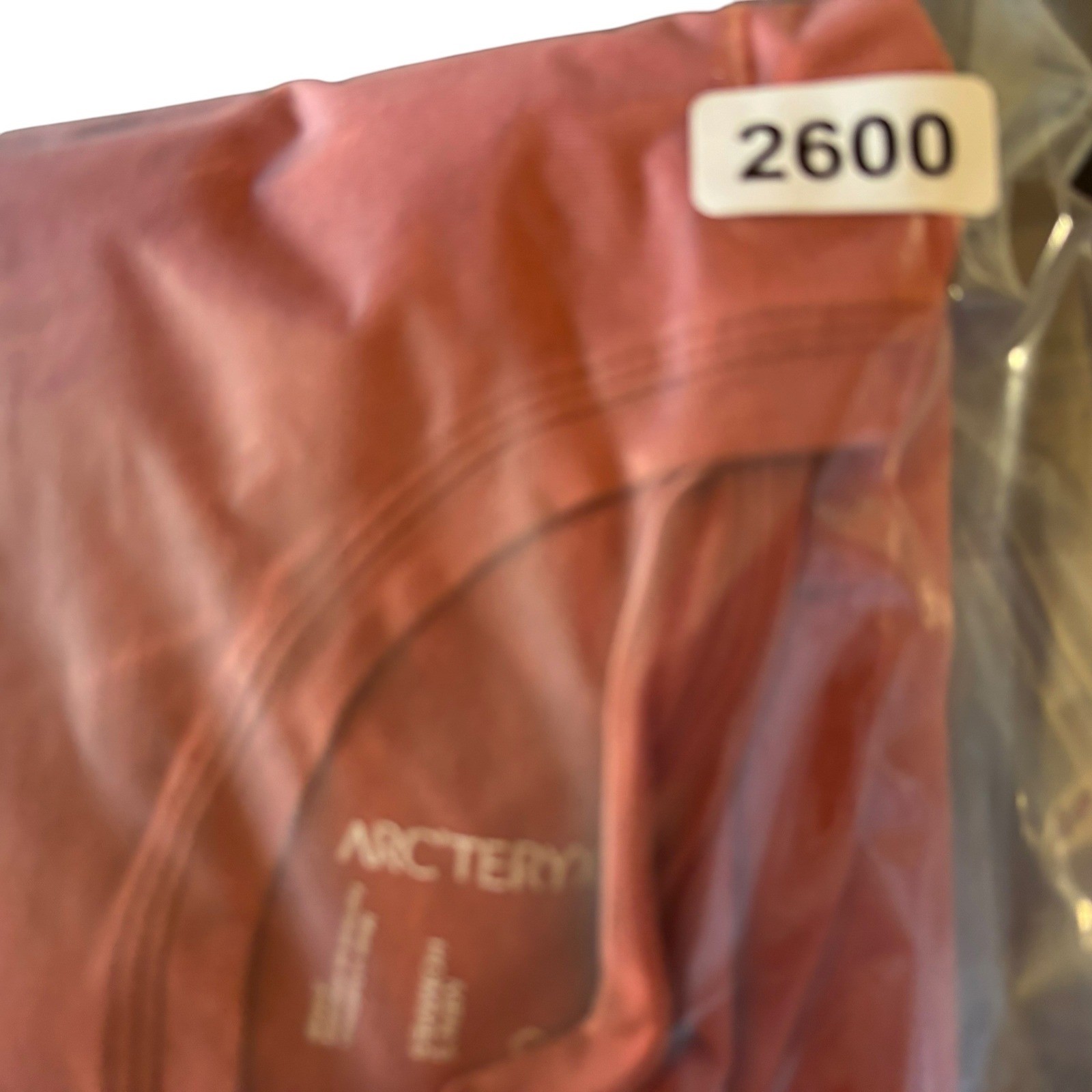 Arc'teryx Pocket T-Shirt Mens L Orange Cotton Blend Short Sleeve Logo Gorpcore gallery