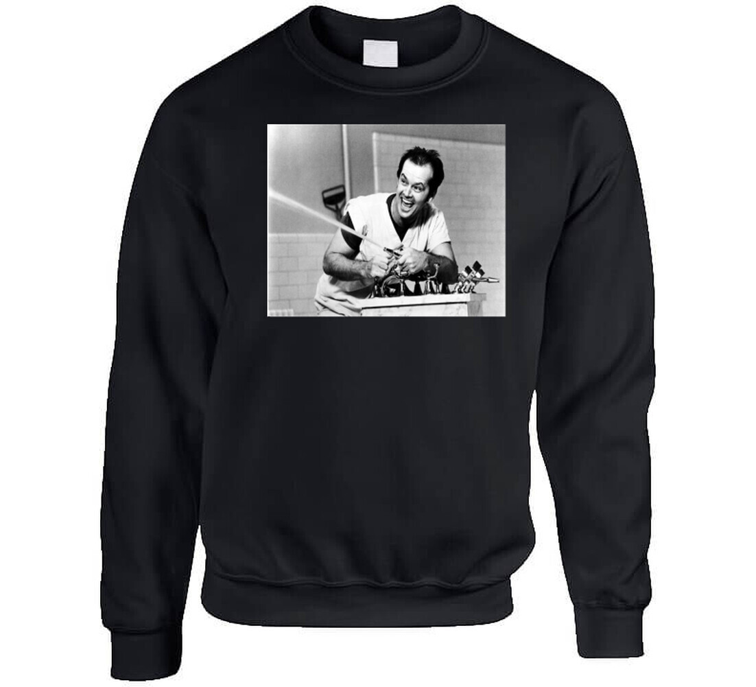 One Flew Over The Cuckoo's Nest Mcmurphy Ratched 70s Cult Classic Movie T S gallery