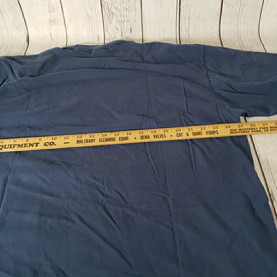 Vintage Spirit Of America Shirt Adult XXL Blue Patriotic USA Fishing Marlin gallery