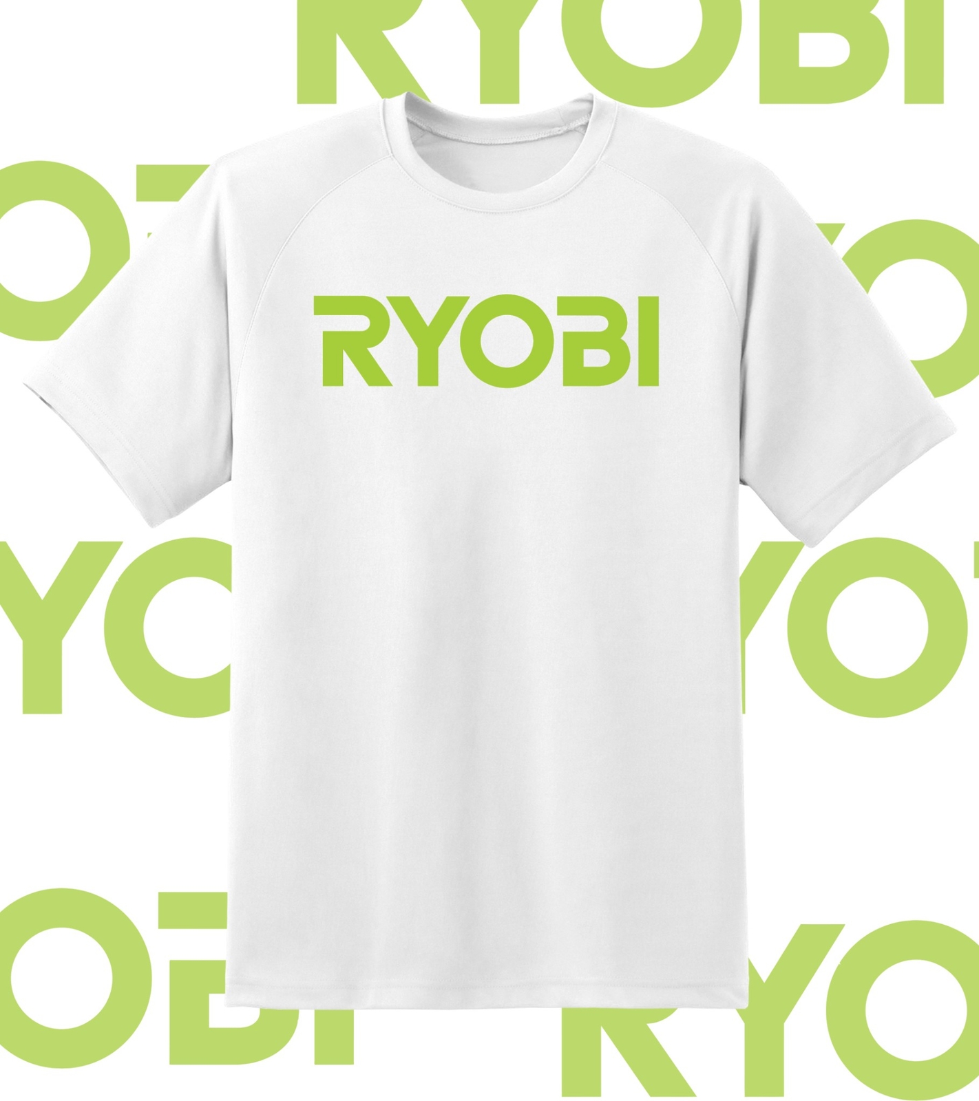 Ryobi Tools TEXT Logo shirt 6 Sizes Youth Med- Adult 6XL! Fast Ship! gallery