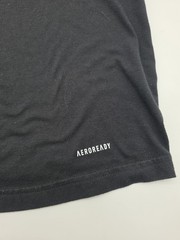 Adidas Tee large Sport Black Spell Out Men T-shirt..#44442