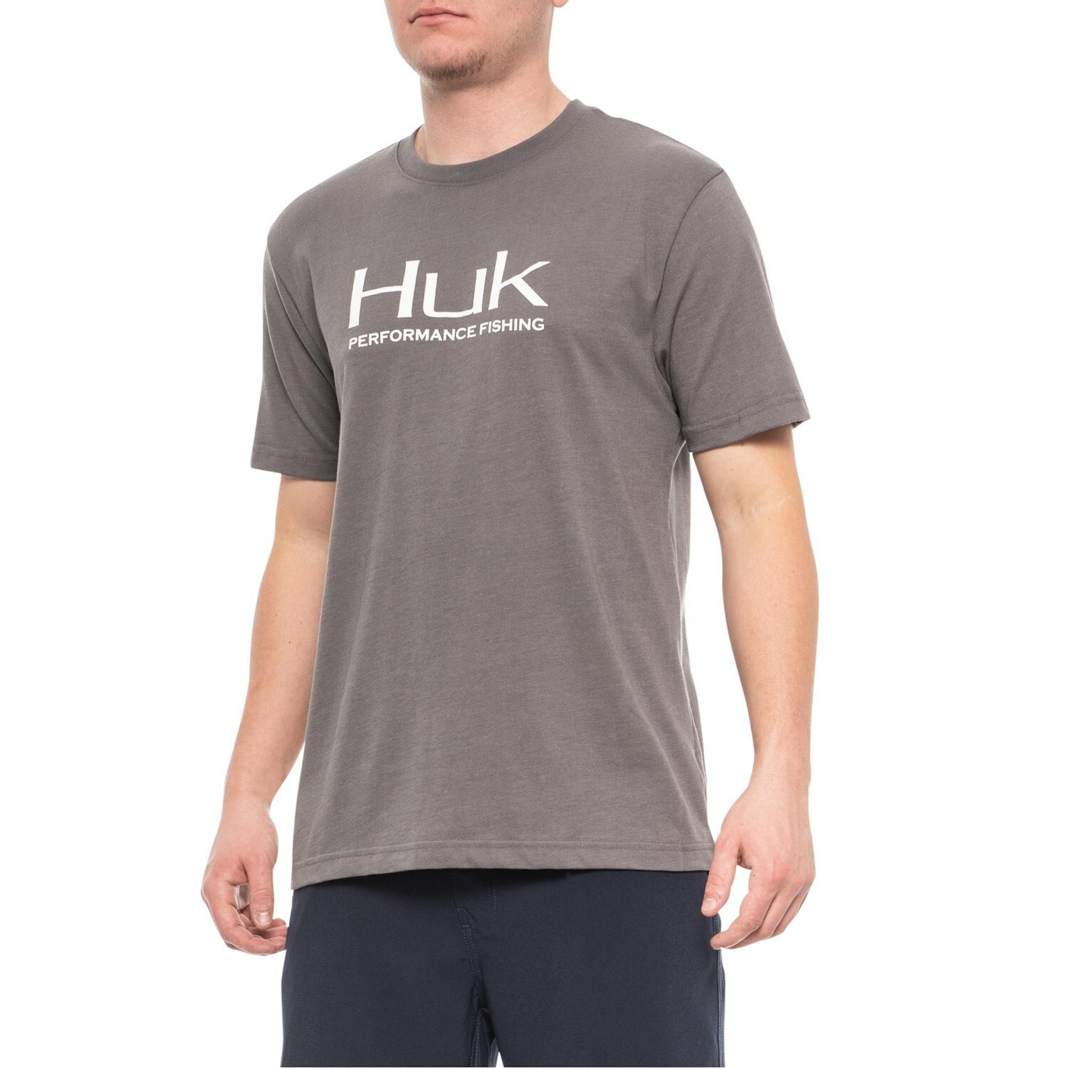 HUK Logo Breathable Soft Fishing S/S T Shirt Choose Size & Color – NEW!