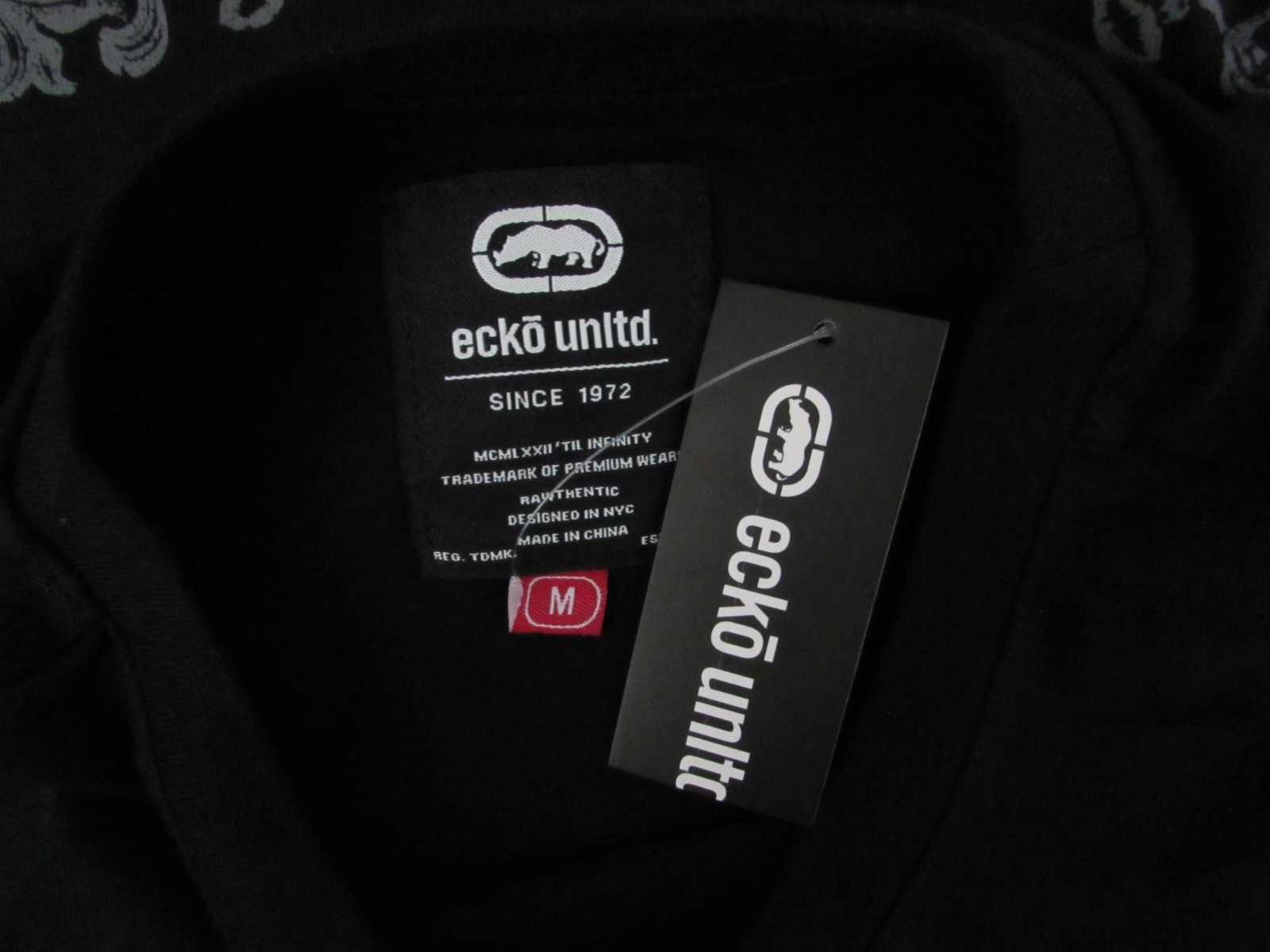 Ecko Unltd Shirt Adult Medium Black Tank Top Graphic Outdoor Sports Men's NWT. gallery