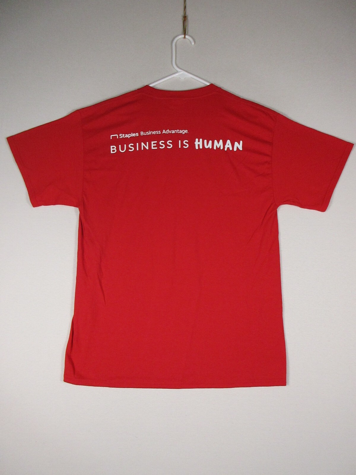 Port & Company Mens Staples T-Shirt Crew Neck Short Sleeve Size L Red gallery
