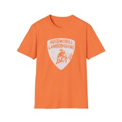 Vintage Distressed Lamborghini Shield T-Shirt Italian Motorsport Miura Countach