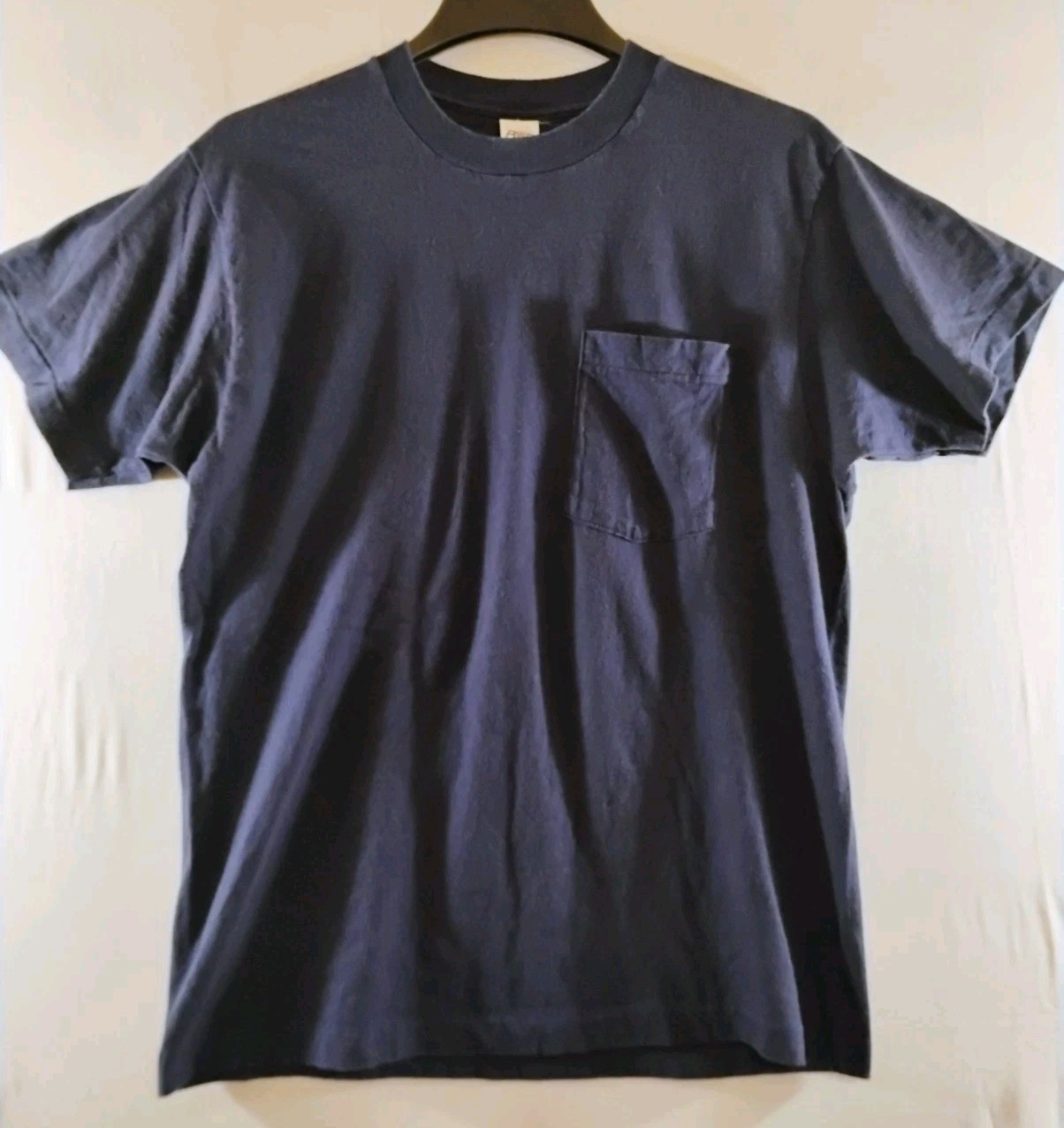 BVD Pocket T Shirt Navy Blue Slight Sun Fade XL 46-48 Lot (6) Vtg USA Made gallery