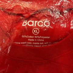 Panda Express Employee Uniform Shirt Red Size XL Official Merchandise FREE SHIP!
