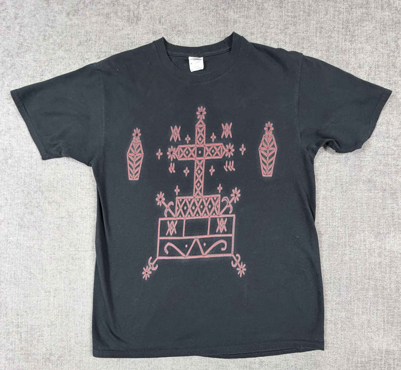 Baron Samedi Voodoo Veve T-shirt witchcraft skeleton death occult wicca Men’s M