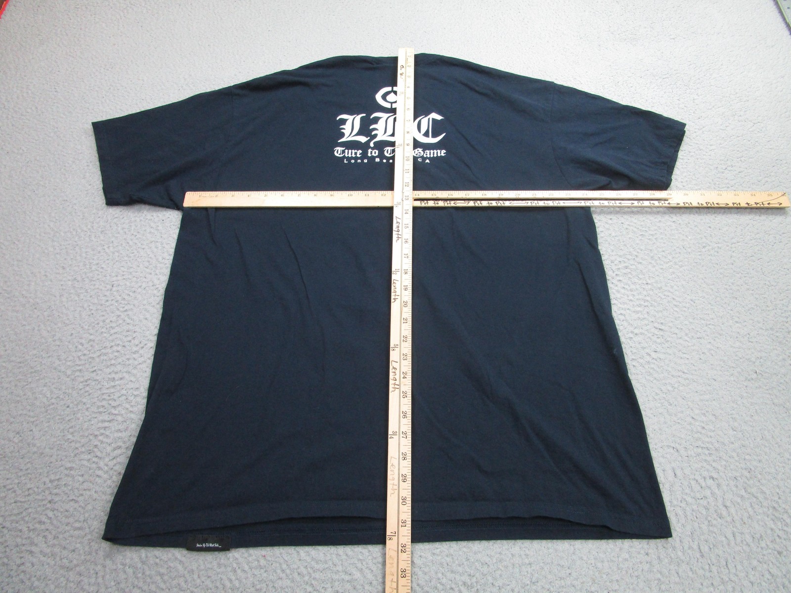 Oakbay LBC Snoop Shirt Mens 2XL Black Los Angeles 1994 Hip Hop Rap Graphic USA gallery