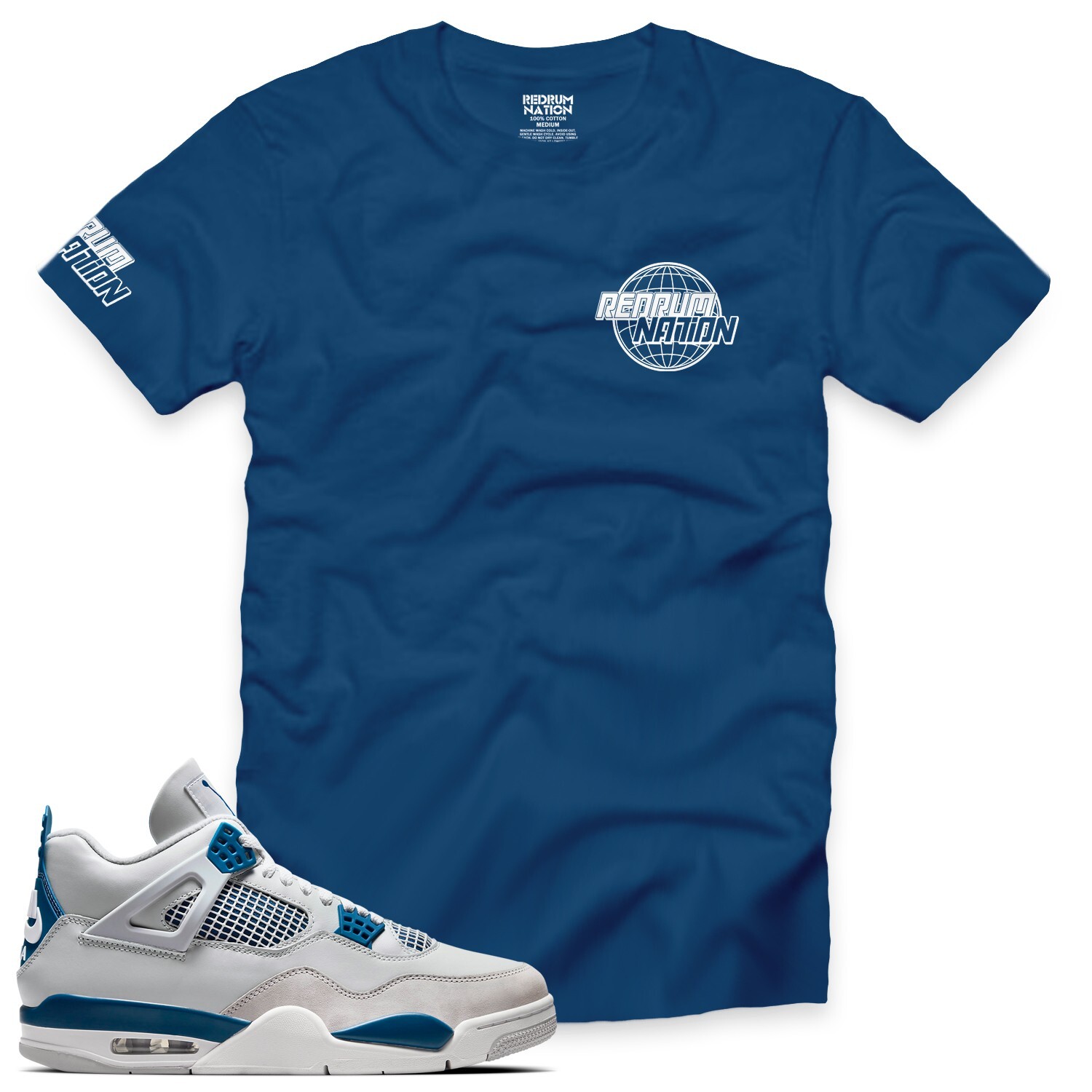 Military Blue 4 Redrum Nation V25 T-Shirt gallery