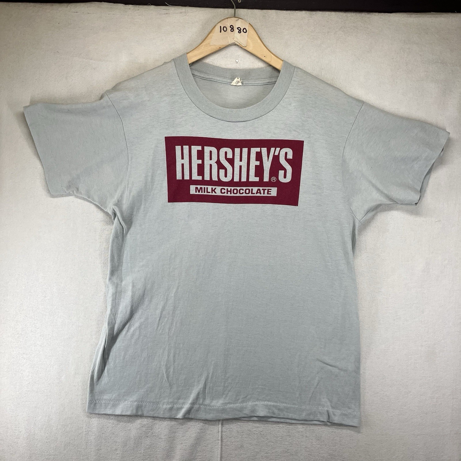 VTG Single Stitch Hershey's Milk Chocolate T-Shirt Tee Men's Sz "L" Made in USA gallery