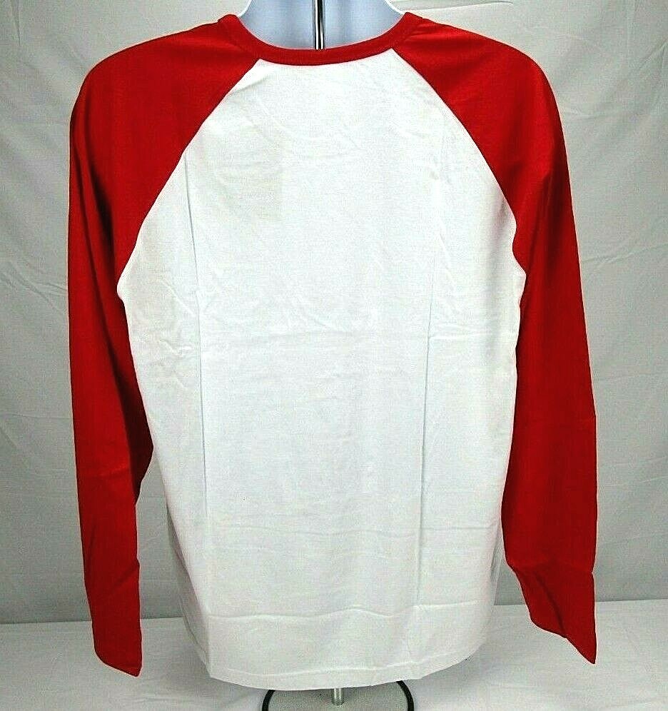 Top Pro Baseball T-Shirt Mens Sz L Raglan Long Sleeve Casual Activewear Apparel gallery