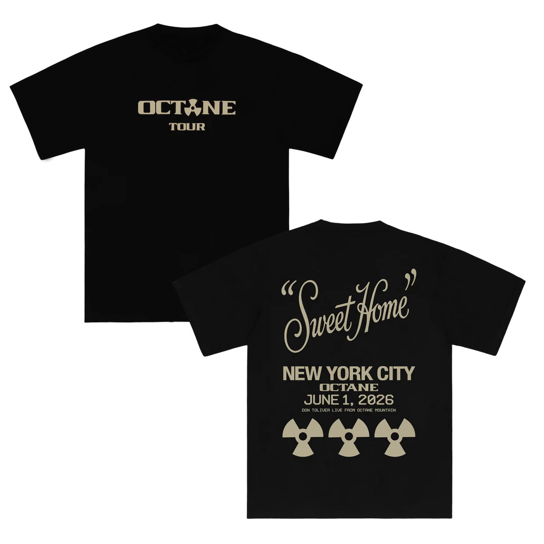 Don Toliver Merch - Octane "Sweet Home" New York City On June 1, 2026 T-Shirt gallery