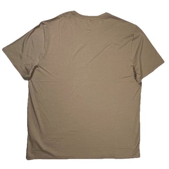 New Vince Essential Pima Cotton Crew Neck T-Shirt Sz XL Men's Tan Brown NWT gallery