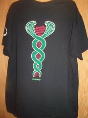 Soldiers D.N.A. Born inside the Beast black XL t shirt RUSH sigma beta rho