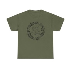Weekend Forecast: Napping T-Shirt | Elegant Rustic Wreath Tee