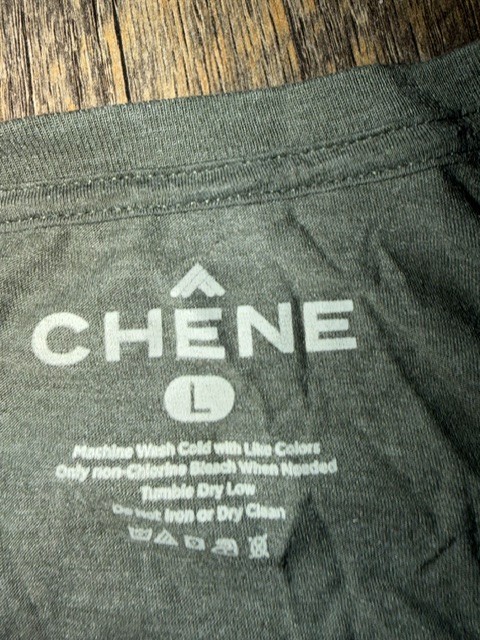 Chene Gear T-Shirt L Logo Tee Grey Duck Hunting Arkansas NICE gallery