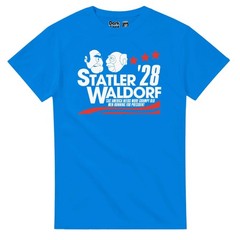 Statler and Waldorf For President 2028 – Funny Politics – Muppets Parody T-Shirt